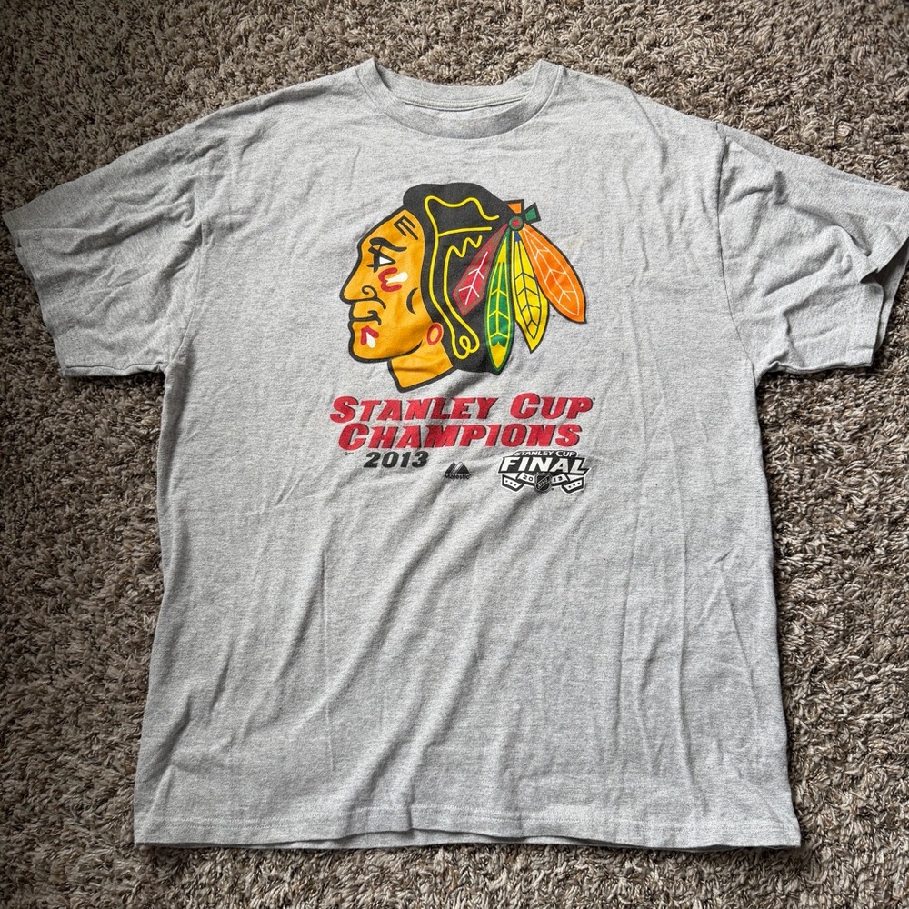 Chicago Blackhawks 2013 Stanley Cup Champions XL Shirt NHL